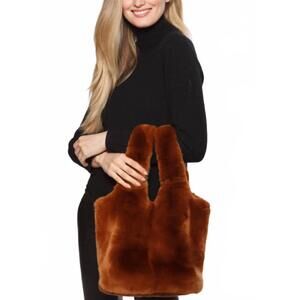 NEW LINDA RICHARDS women's rex tote bag in carmel